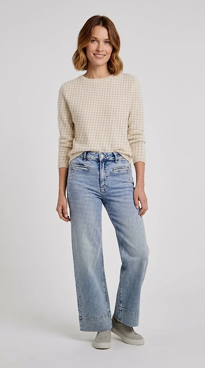 WIDE LEG JEAN