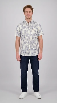 CHEMISE EFFET LIN