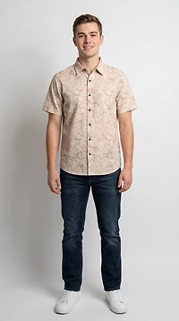 Chemise à manches courtes