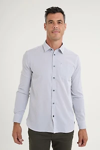 Chemise manches longues extensible