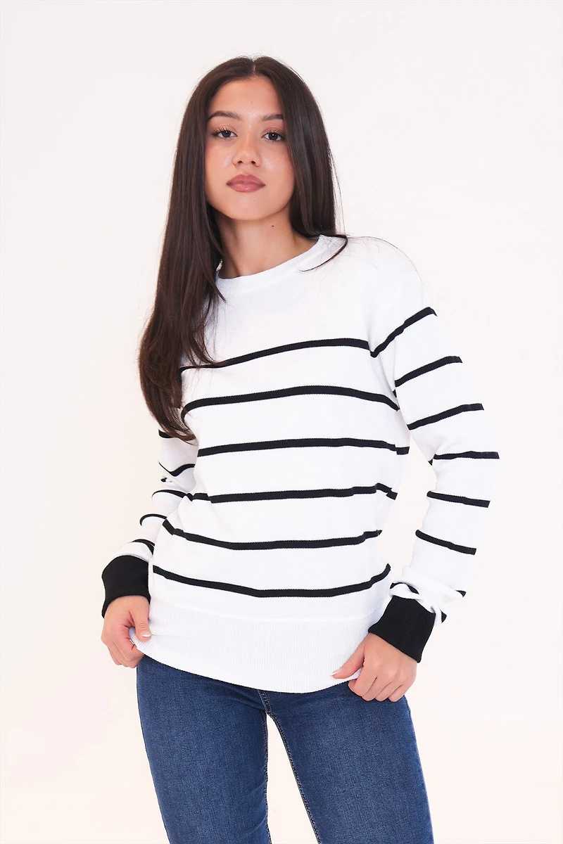 Tricot rayé