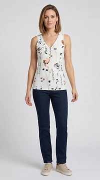 HAUT D'ÉTÉ IMPRIMÉ