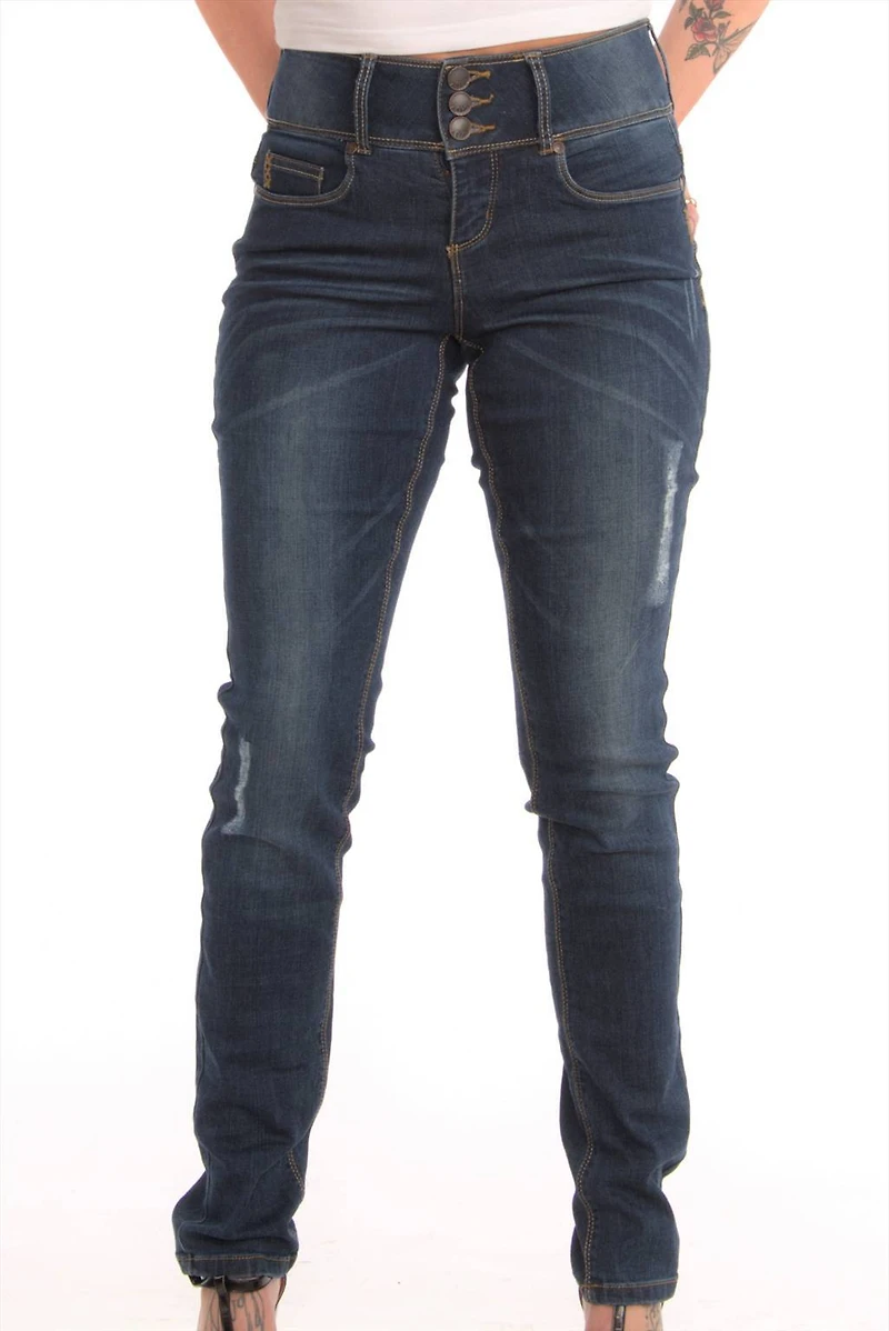 Jeans Mia Skinny à taille haute