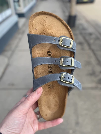 Birkenstock - Florida Basalt Gray