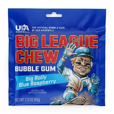 Big League Chew Big Rally Blue Raspberry