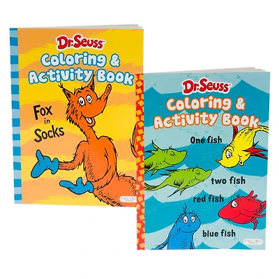 80 Page Dr. Seuss Coloring & Activity Book