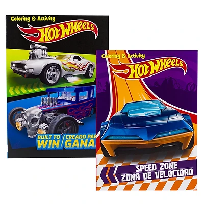 80 Page Hot Wheels Coloring Book Assorted Styles