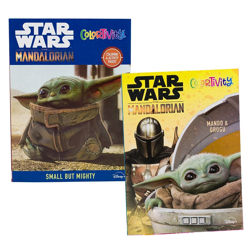 80 Page Star Wars The Mandalorian Coloring & Activity Book