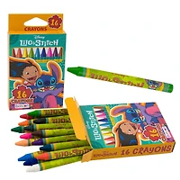 Disney Stitch 16 Count Crayons