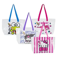 Hello Kitty & Friends 14" Clear Tote Bag Assorted Styles