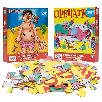 Operation Puzzle - 24 Pieces - 2 Assorted Versions