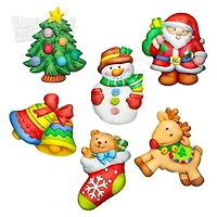 3D Mould & Paint - Christmas Magnets
