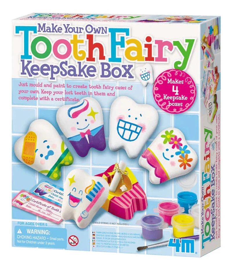 4M-Craft Tooth Fairy Keepsake Box