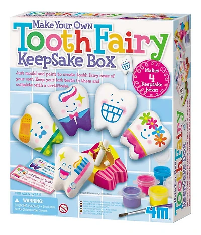 4M-Craft Tooth Fairy Keepsake Box
