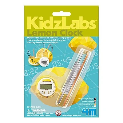 Kidz Labs Lemon Clock