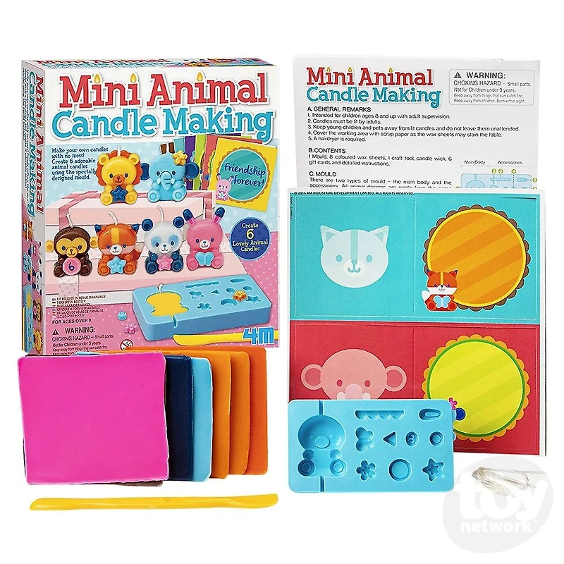 Mini Animal Candle Making