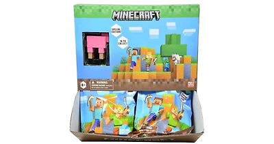 MINECRAFT FLOCKED BLIND FIGURES