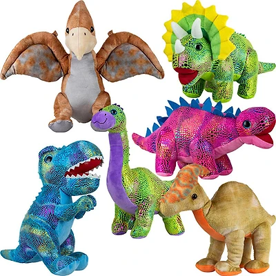 11"-14" Jumbo Metallic Dinosaurs Assorted Styles