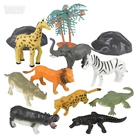 12 Piece Safari Mesh Bag Play Set