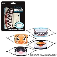 Aquatic Realistic Face Mask Child Size