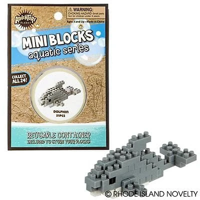 Mini Blocks - Dolphin 51 Pieces