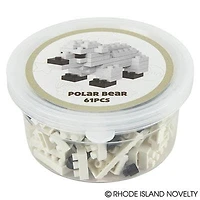 Mini Blocks - Polar Bear 61 Pieces