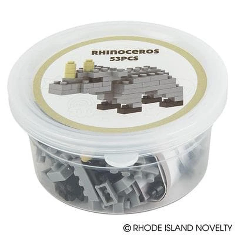 Mini Blocks - Rhinoceros 53 Pieces