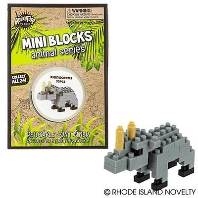 Mini Blocks - Rhinoceros 53 Pieces