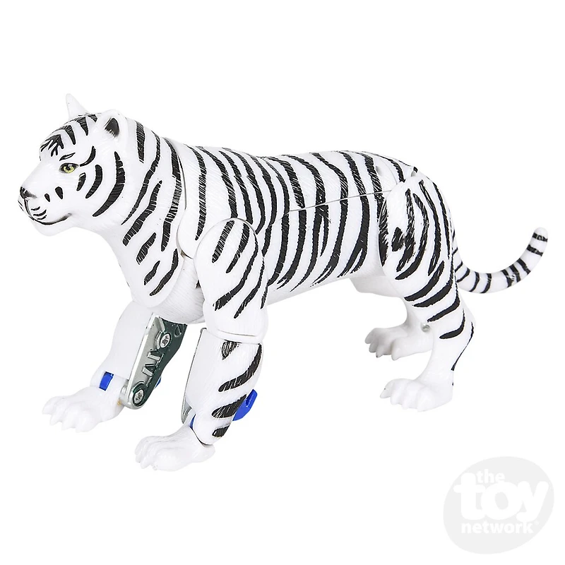 White Tiger Robot Action Figure
