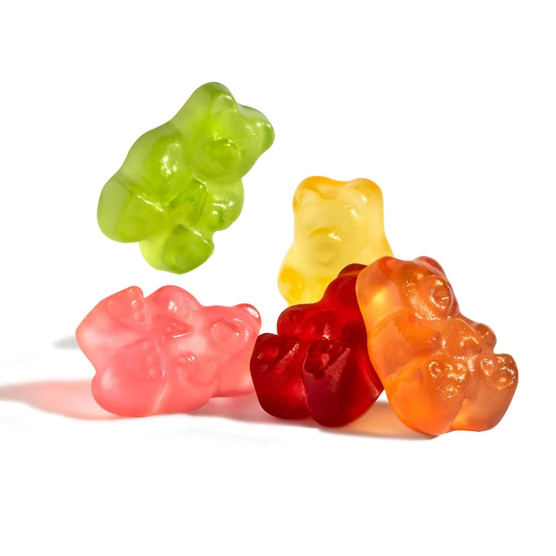 5 Natural Flavor Gummi Bears 5 lb. Bag