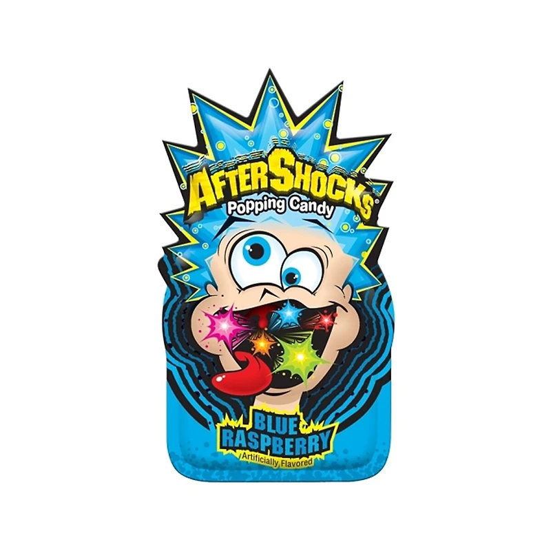 AfterShocks Popping Candy Blue Raspberry