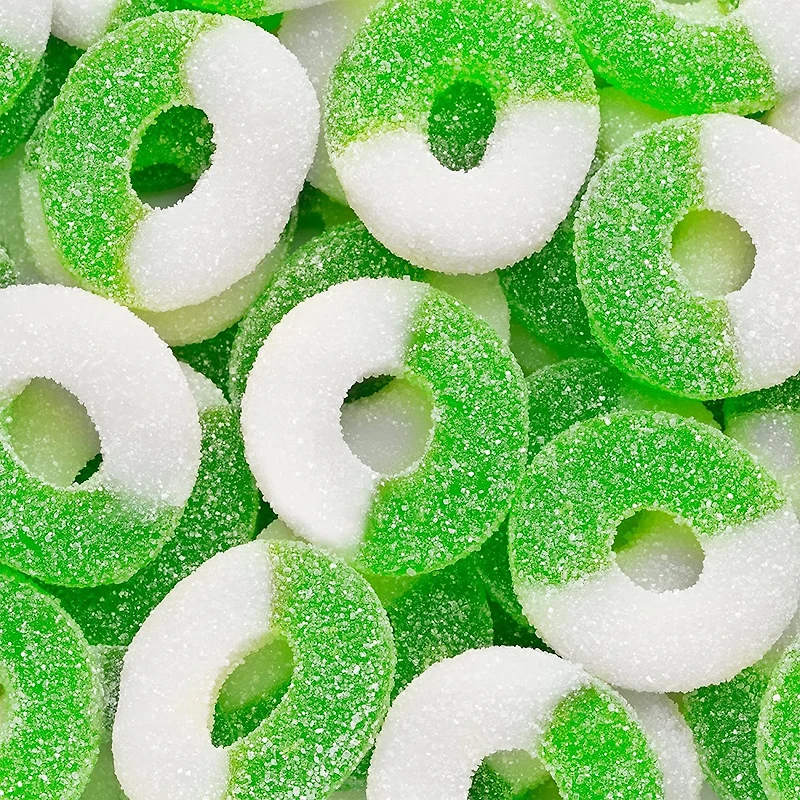 Gummi Apple Rings 4.5 lb. Bag