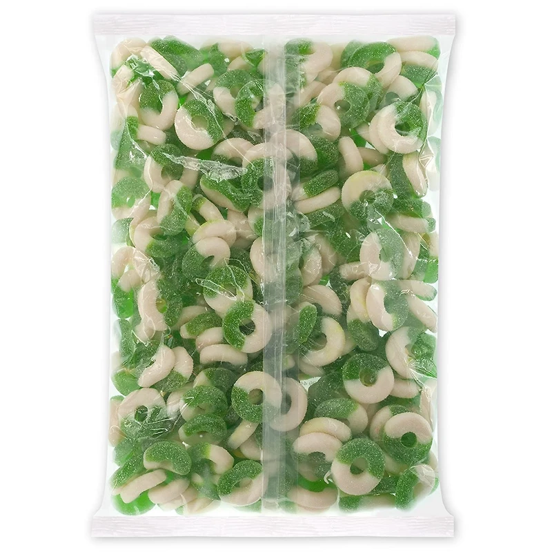 Gummi Apple Rings 4.5 lb. Bag