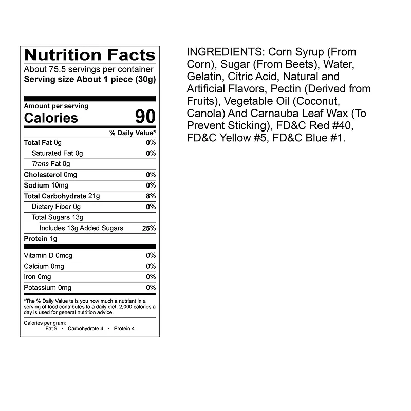 Gummi Papa Bears 5 lb. Bag