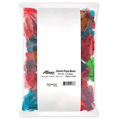 Gummi Papa Bears 5 lb. Bag