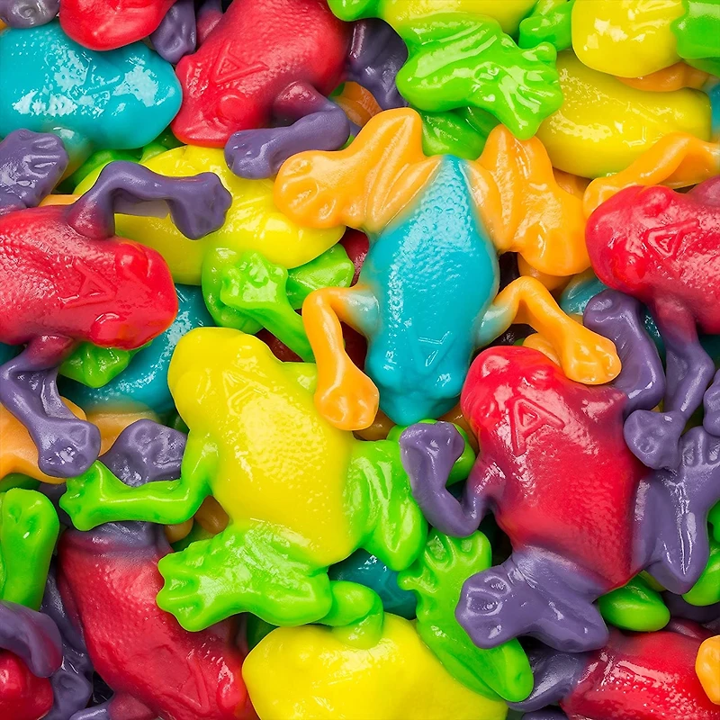 Gummi Rainforest Frogs 5 lb. Bag