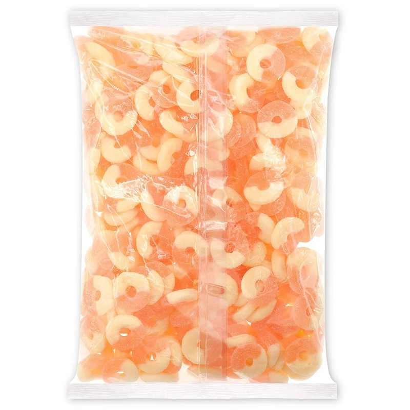Gummi Strawberry Banana Rings 4.5 lb. Bag