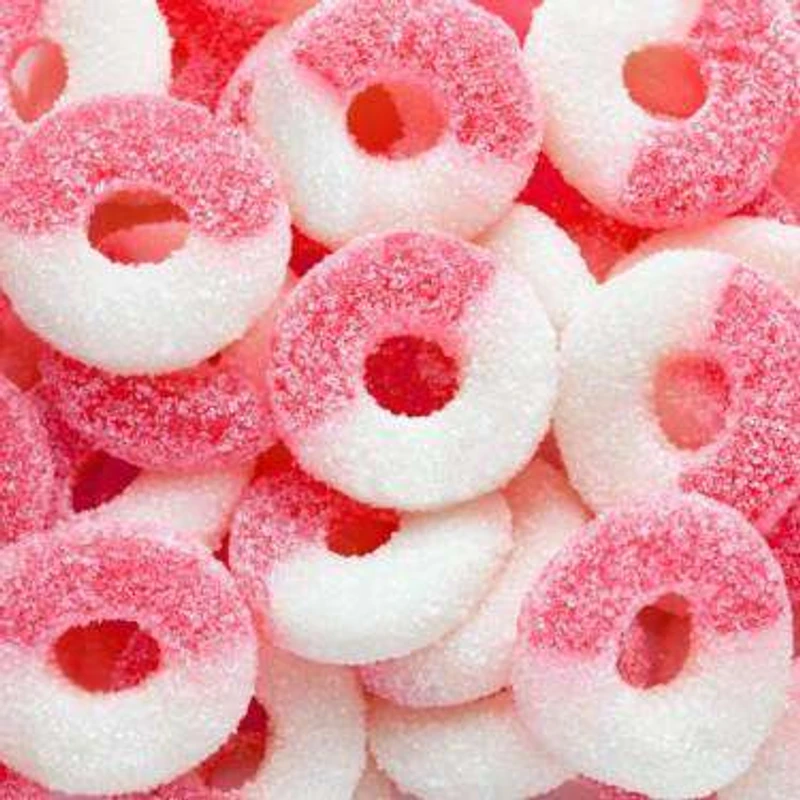 Gummi Watermelon Rings 4.5 lb. Bag