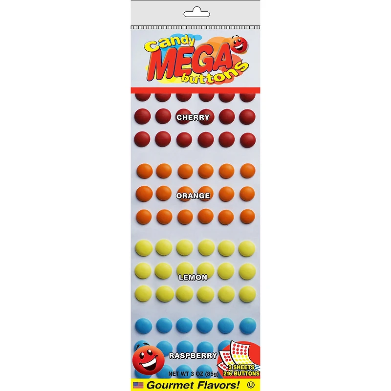 Mega Candy Buttons