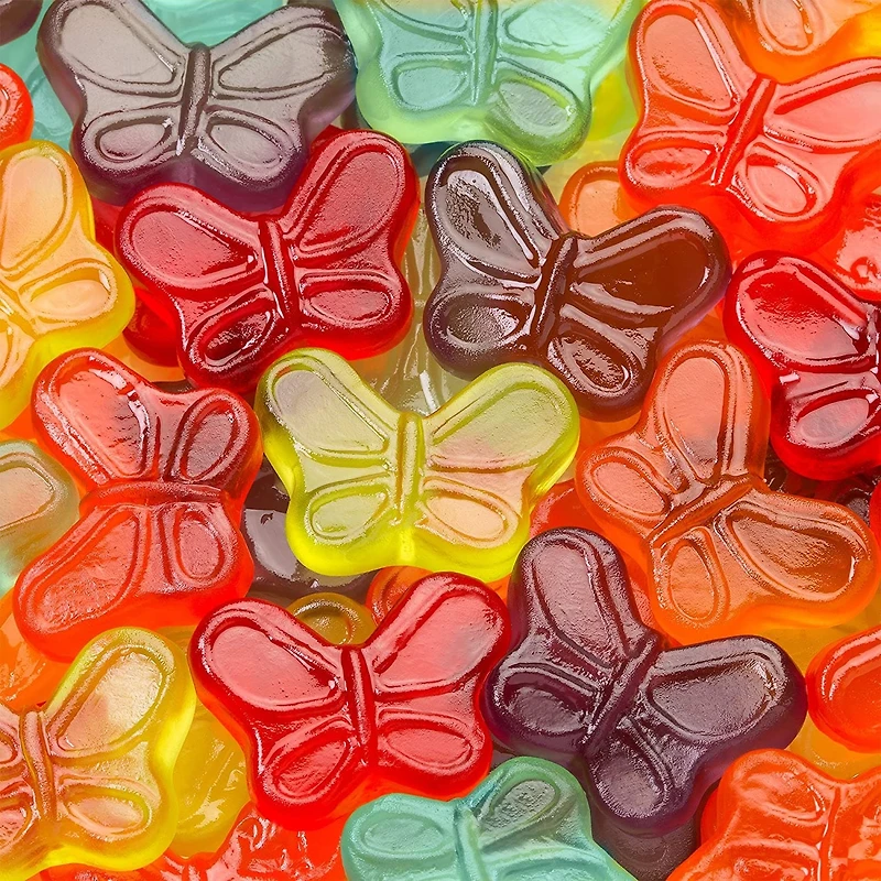 Mini Gummi Butterflies 5 lb. Bag