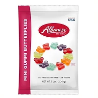 Mini Gummi Butterflies 5 lb. Bag
