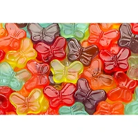 Mini Gummi Butterflies 7.5 oz. Peg Bag