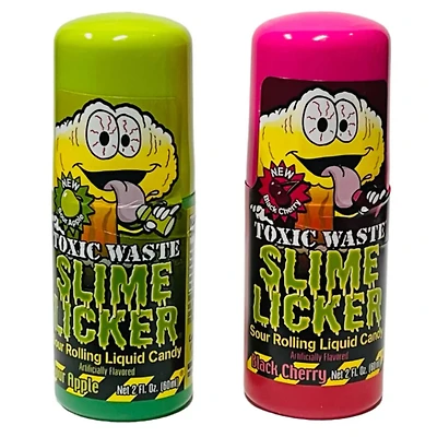 Toxic Waste Slime Licker Version 2.0 - 2 oz. Black Cherry or Sour Apple