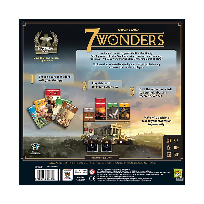 7 Wonders Game New Edition