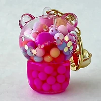 Bear Boba Floaty Key Charm