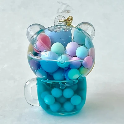 Bear Boba Floaty Key Charm