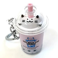 Cat Boba Tea Charm