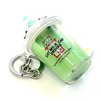 Cat Boba Tea Charm
