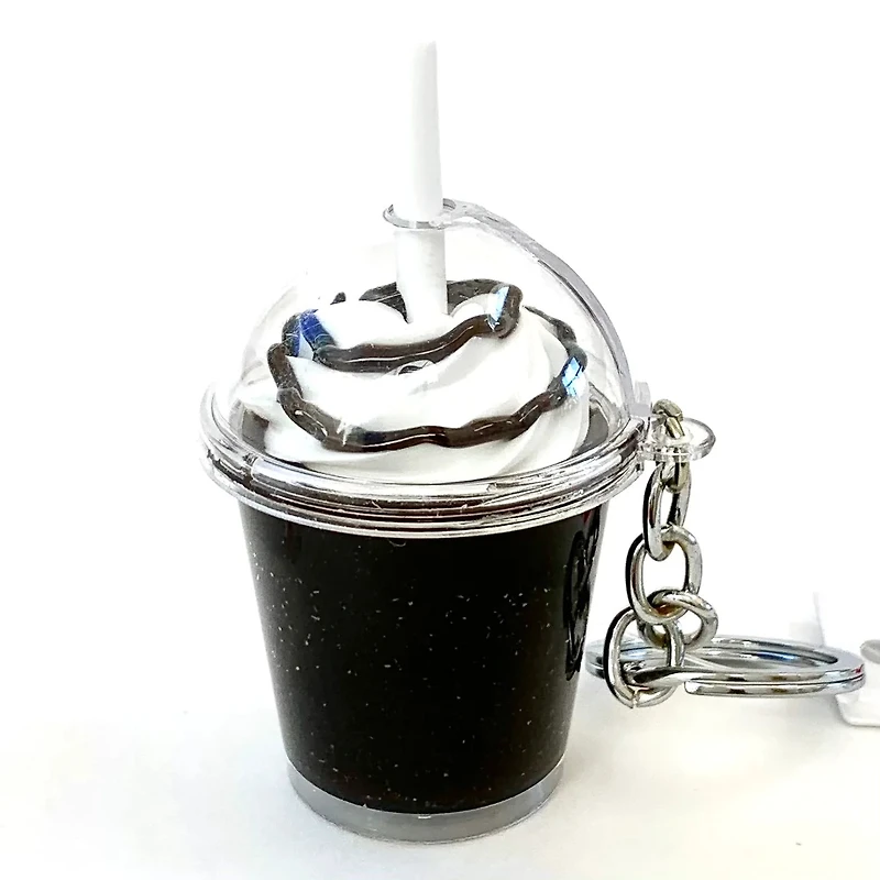 Ice Coffee Charm with Keyring