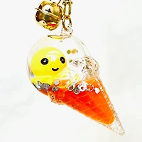 Octopus Ice Cream Floaty Key Charm